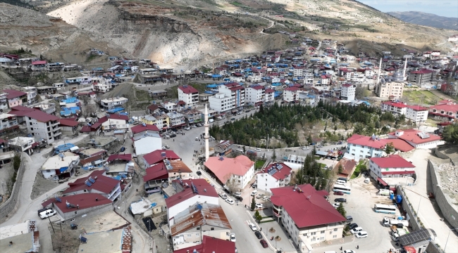 Kahramanmaraş'ta depremden en az etkilenen ilçelerden Çağlayancerit'in nüfusu yaklaşık yüzde 60 arttı