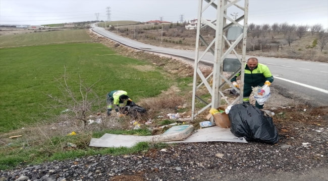 Keçiören Belediyesi'nden kırsal kesimlerde temizlik çalışması