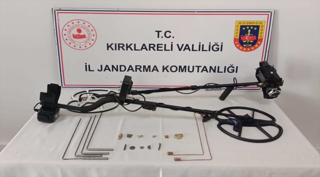 Kırklareli'nde Roma dönemine ait gümüş ve bronz sikke ele geçirildi