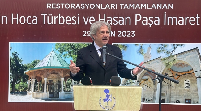 Konya'da restorasyonları tamamlanan eserlerin açılışı yapıldı