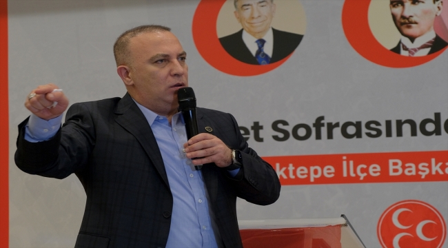 MHP Genel Başkan Yardımcısı Yönter Sancaktepe'de partililer ve vatandaşlarla iftar yaptı