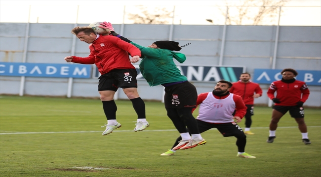 Sivasspor, Başakşehir maçının hazırlıklarını sürdürdü