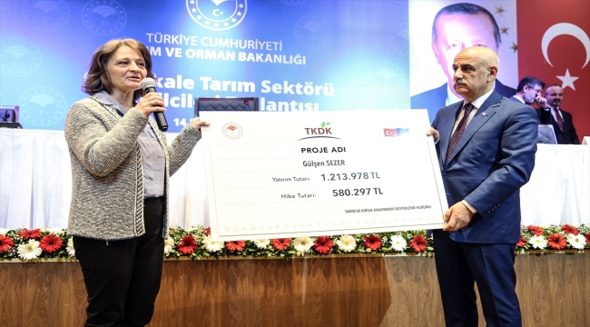 Tarım ve Orman Bakanı Kirişci, Çanakkale'de tarım sektörü temsilcileriyle buluştu