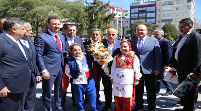 Tarım ve Orman Bakanı Vahit Kirişci, Kırklareli'nde konuştu