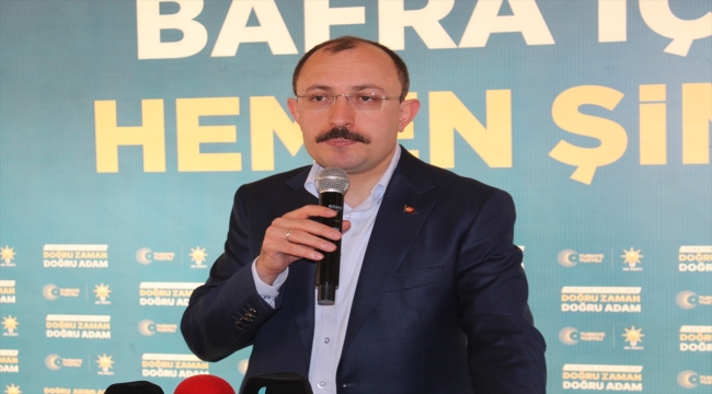 Ticaret Bakanı Muş, Samsun'da AK Parti teşkilat mensuplarıyla buluştu