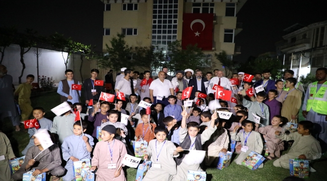 TİKA'dan Afganistan'daki yetimlere iftar