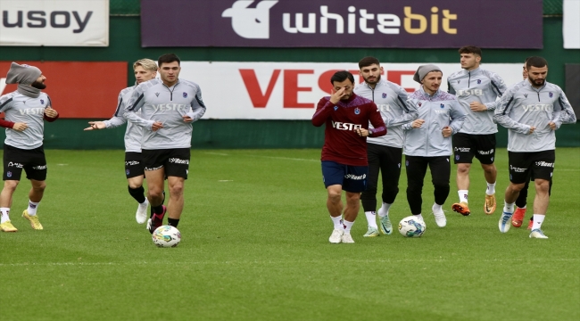 Trabzonspor, Beşiktaş maçının hazırlıklarını sürdürdü