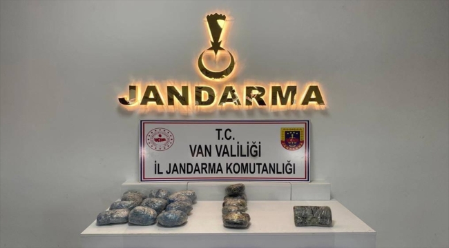 Van'da 10 kilo 796 gram uyuşturucu ele geçirildi