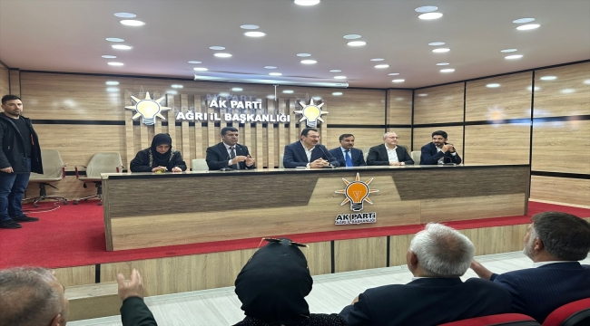 AK Parti Genel Başkan Yardımcısı Yavuz, Ağrı'da ziyaretlerde bulundu