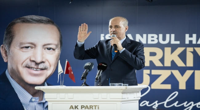 AK Parti Genel Başkanvekili Kurtulmuş, Küçükçekmece'de konuştu