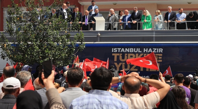 AK Parti Genel Başkanvekili Yıldırım, Büyükçekmece mitinginde konuştu