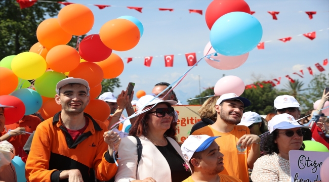 Antalya'da özel bireyler için "ENFEST" etkinliği düzenlendi