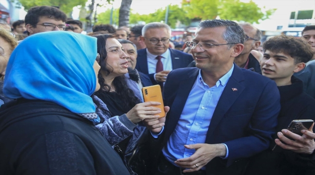 CHP Grup Başkanvekili Özel, Uşak'ta konuştu