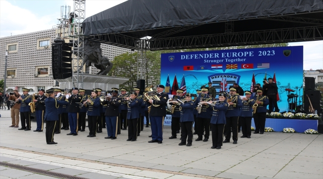 Çok uluslu "Defender Europe 2023" tatbikatının Kosova bölümü başladı