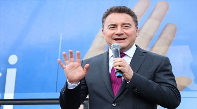 DEVA Partisi Genel Başkanı Ali Babacan, Siirt'te konuştu