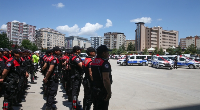 Diyarbakır Emniyet Müdürlüğüne 41 yeni araç tahsis edildi