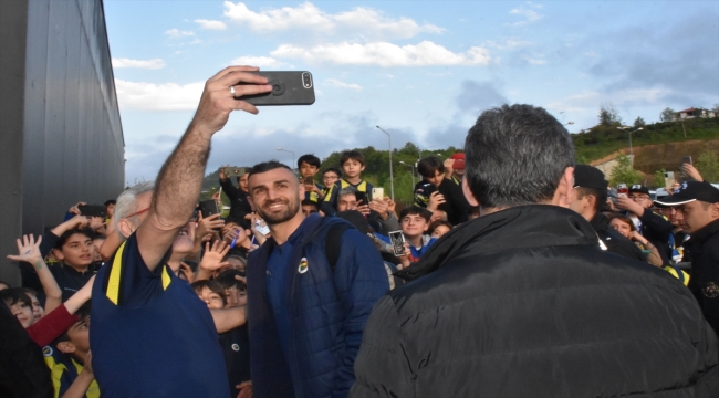 Fenerbahçe kafilesi, Giresun'a geldi