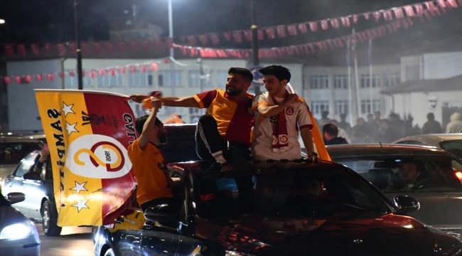 Galatasaray'ın şampiyonluk kutlamaları