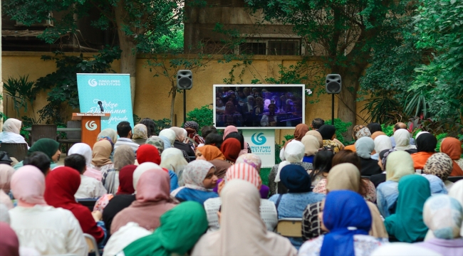 Kahire Yunus Emre Enstitüsünde "Açık Hava Türk Sinema Akşamları" etkinliği