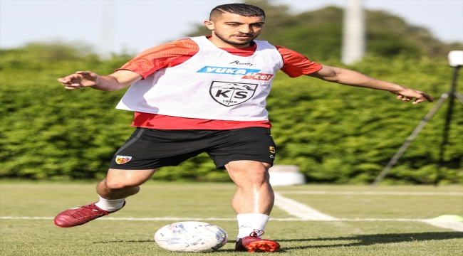 Kayserispor, Alanyaspor maçının hazırlıklarını sürdürdü