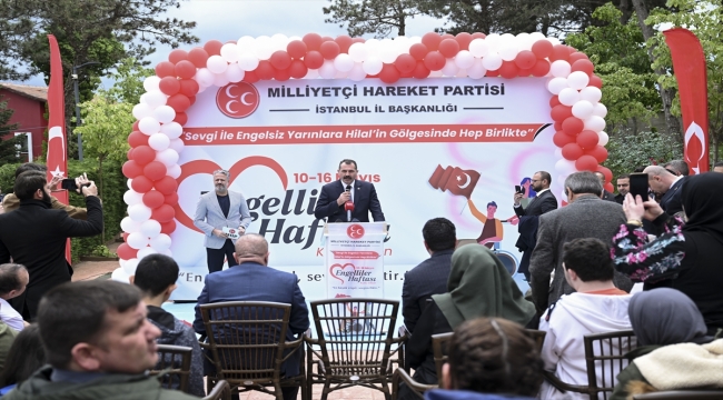 MHP Genel Başkan Yardımcısı Yönter, Engelliler Haftası programında konuştu