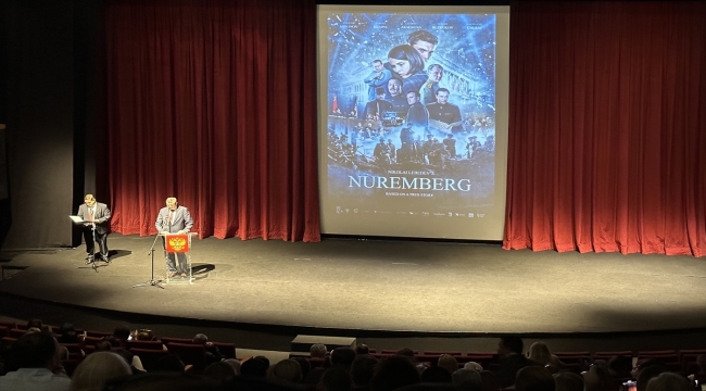 "Nürnberg" filminin özel gösterimi Atlas 1948 Sineması'nda yapıldı