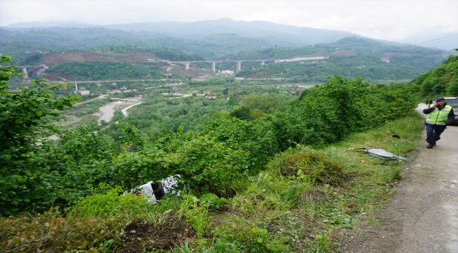 Sakarya'da şarampole devrilen otomobildeki 7 kişi yaralandı