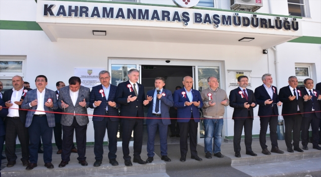 Tarım ve Orman Bakanı Kirişci, TMO Başmüdürlüğü açılış töreninde konuştu