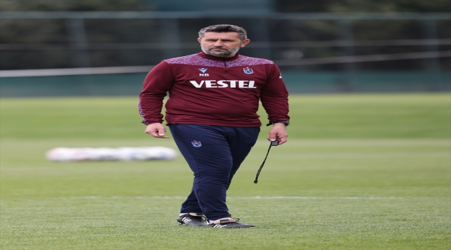 Trabzonspor, Fatih Karagümrük maçı hazırlıklarını sürdürdü