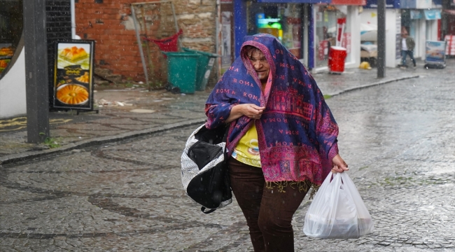 Trakya'da sağanak etkili oldu