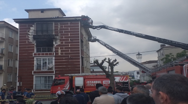 Tuzla'da uyuşturucu madde kullandığı iddia edilen kişi evini ateşe verdi