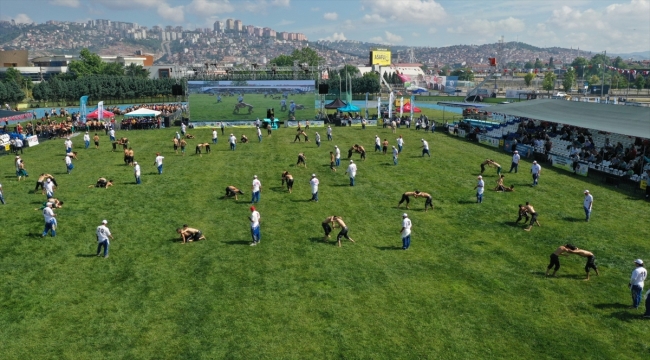 15. Sekapark Altın Kemer Yağlı Güreşleri başladı