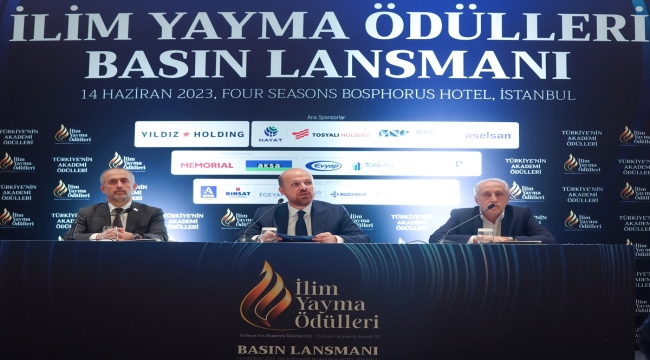 2023 İlim Yayma Ödülleri Basın Lansmanı İstanbul'da yapıldı