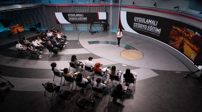 AA'dan üniversite öğrencilerine "Uygulamalı Stüdyo Eğitimi"