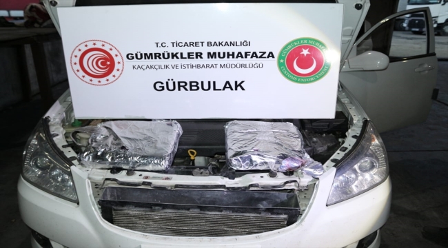 Ağrı'da 17 kilo 260 gram uyuşturucu madde ele geçirilmesine ilişkin 3 kişi tutuklandı