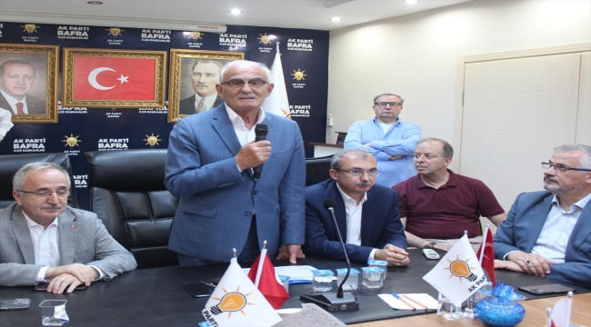 AK Parti Genel Başkan Yardımcısı Yılmaz, Samsun'da bayramlaşma programına katıldı