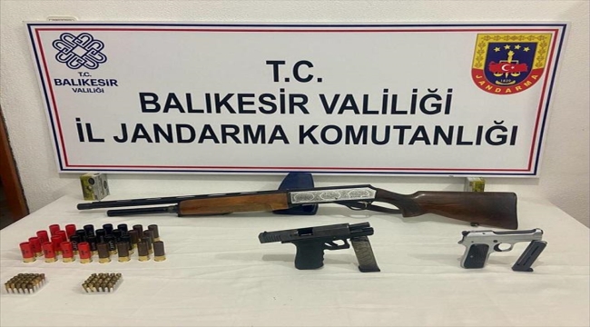 Balıkesir merkezli silah kaçakçılığı operasyonu kapsamında 7 şüpheli tutuklandı