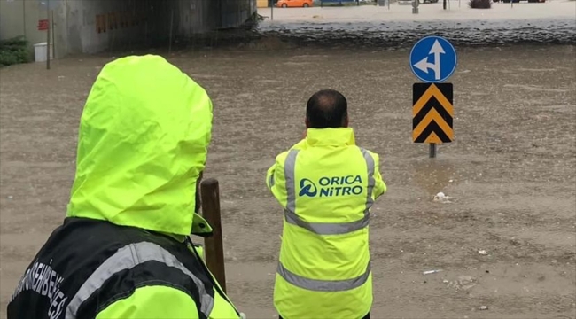 Başkentte kuvvetli sağanak etkili oluyor