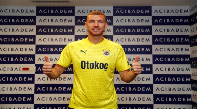 Edin Dzeko, sağlık kontrolünden geçti