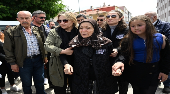 Elmadağ'daki patlamada şehit olan işçiler son yolculuklarına uğurlanıyor