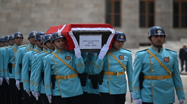 Eski Hatay Milletvekili Miski için Meclis'te cenaze töreni