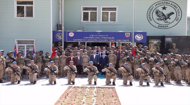 İçişleri Bakanı Yerlikaya, Çakırsöğüt Jandarma Komando Tugay Komutanlığını ziyaret etti