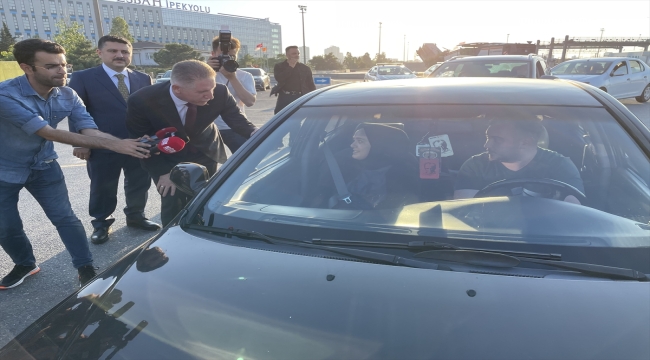 İstanbul Valisi Gül bayram öncesi trafik uygulamasını denetledi: 