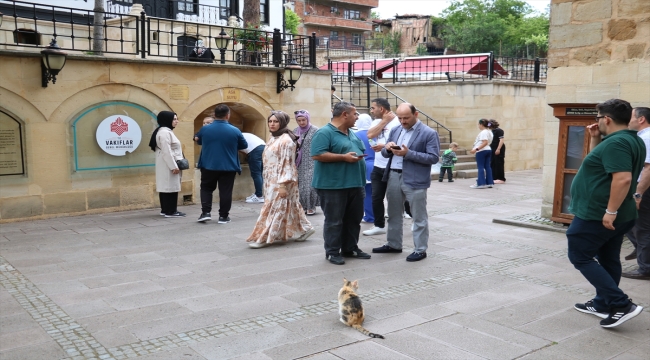 Kastamonu'daki Şeyh Şaban-ı Veli Külliyesi'nde Kurban Bayramı arifesi yoğunluğu