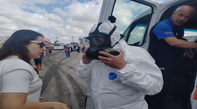 Kırklareli'nde bir fabrikanın nitrik asit tankının patlaması sonucu 3 işçi yaralandı