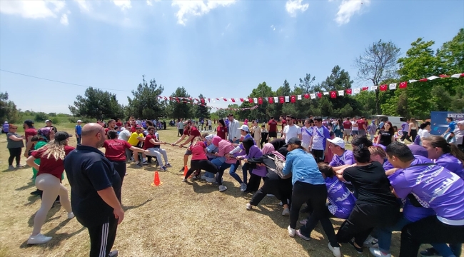 Kocaeli'de özel gereksinimli bireyler festivalde gönüllerince eğlendi