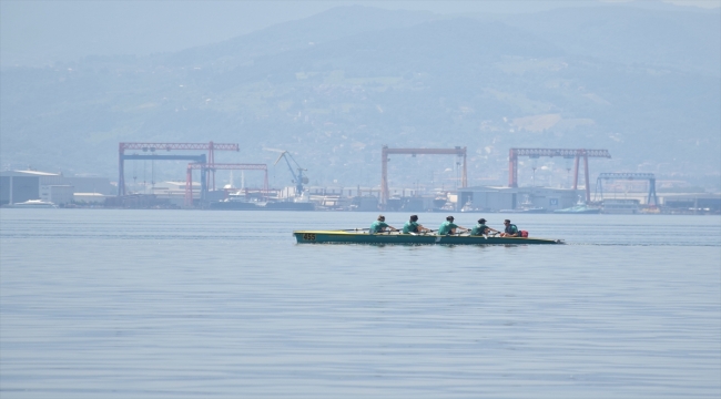 Körfez Kupası Deniz Küreği Yarışları, Kocaeli'de başladı