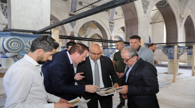 Niğde'de restorasyonu süren eski kilise, kütüphane olarak hizmet verecek