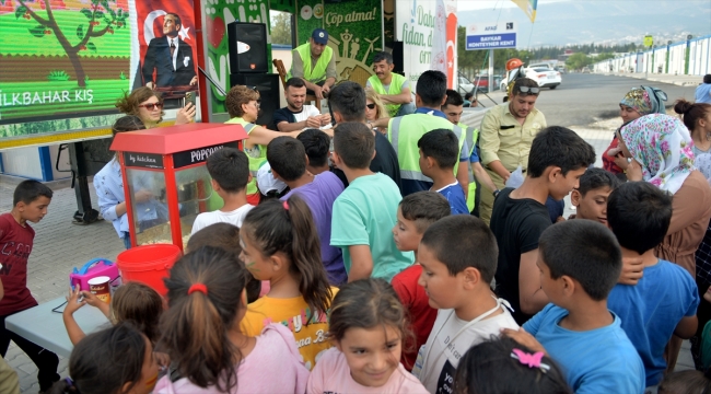 Orman Genel Müdürlüğünün "Yeşil vatan tırı" Kahramanmaraş'ta 