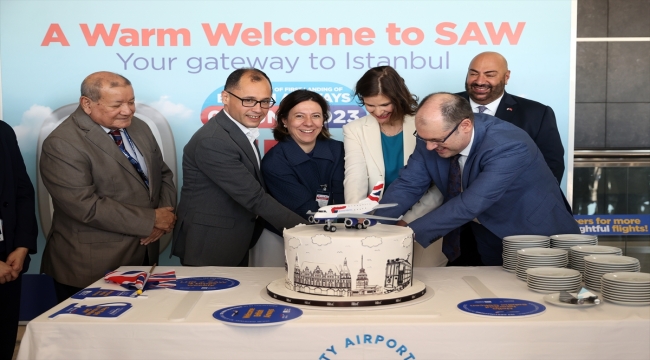 Sabiha Gökçen Havalimanı'ndan British Airways ile Londra uçuşları başladı